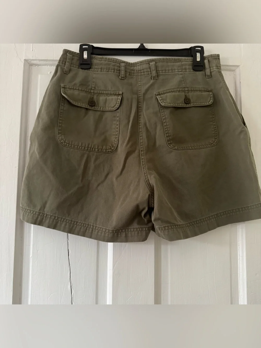 Vintage khaki high waisted shorts